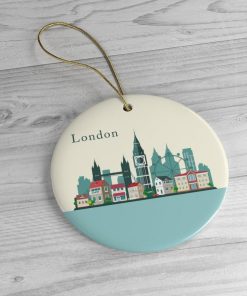 London England Landmark Christmas Ornament