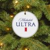 Michelob Ultra Christmas Circle Ornament