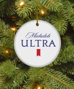Michelob Ultra Christmas Circle Ornament