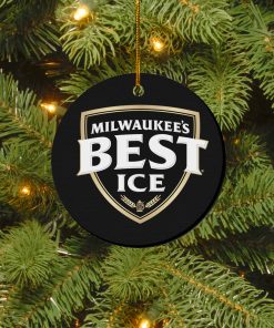 Milwaukee's Best Ice Christmas Circle Ornament