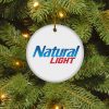Natural Light Christmas Circle Ornament