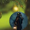 Plague Doctor Grim Reaper Circle Ornament