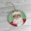 Santa Michael Scott Christmas Circle Ornament