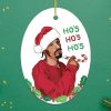 Snoop Dogg Funny Christmas Ornament