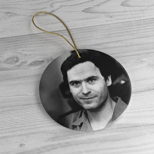 Ted Bundy Serial Killer Christmas Ornament