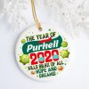The Year Of Purhell Kills 99 Dreams And Hopes Quarantine Pandemic Flat Holiday Circle Ornament Keepsake