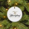 Yuengling Lager Christmas Circle Ornament