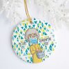 Picture It Quarantine 2020 Sophia Decorative Decorative Christmas Holiday Ornament