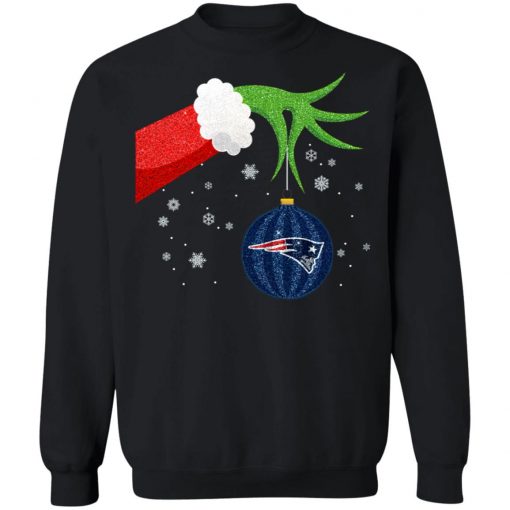 Christmas Ornament New England Patriots The Grinch Shirt