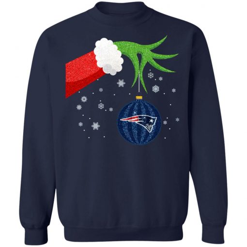 Christmas Ornament New England Patriots The Grinch Shirt