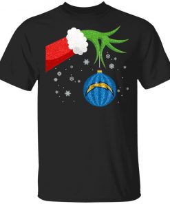 Christmas Ornament Los Angeles Chargers The Grinch Shirt