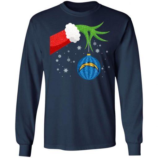 Christmas Ornament Los Angeles Chargers The Grinch Shirt