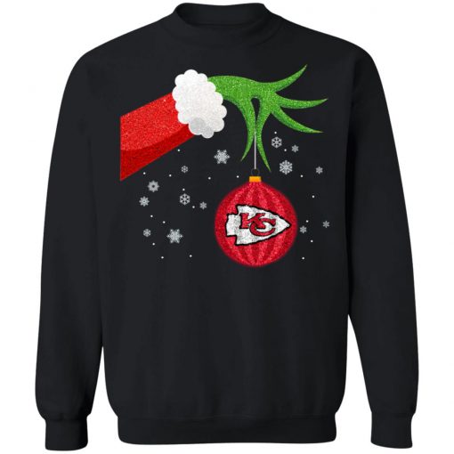 Christmas Ornament Kansas City Chiefs The Grinch Shirt