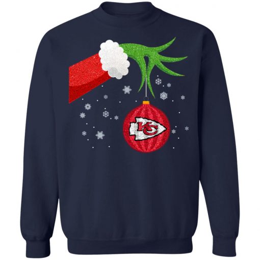 Christmas Ornament Kansas City Chiefs The Grinch Shirt