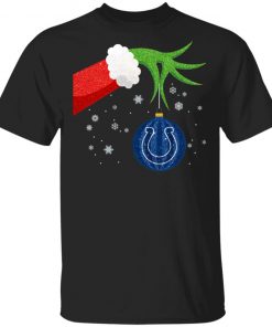 Christmas Ornament Indianapolis Colts The Grinch Shirt