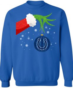 Christmas Ornament Indianapolis Colts The Grinch Shirt