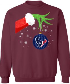 Christmas Ornament Houston Texans The Grinch Shirt