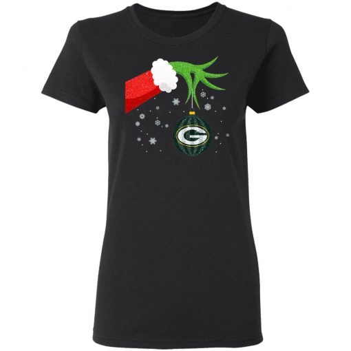 Christmas Ornament Green Bay Packers The Grinch Shirt