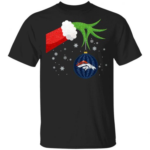 Christmas Ornament Denver Broncos The Grinch Shirt