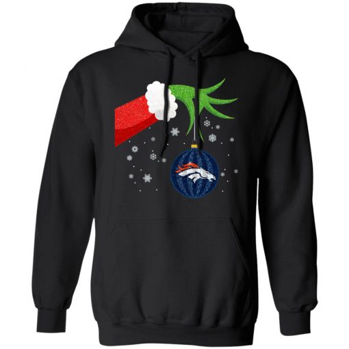 Christmas Ornament Denver Broncos The Grinch Shirt