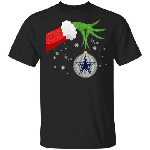 Christmas Ornament Dallas Cowboys The Grinch Shirt