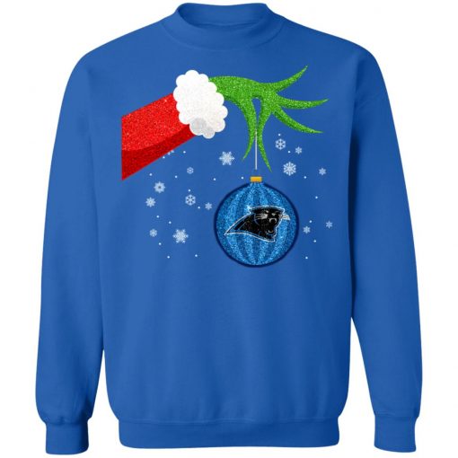 Christmas Ornament Carolina Panthers The Grinch Shirt