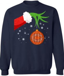 Christmas Ornament Chicago Bears The Grinch Shirt