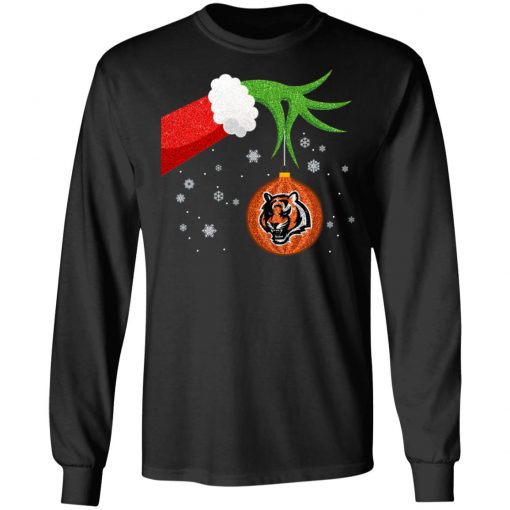 Christmas Ornament Cincinnati Bengals The Grinch Shirt