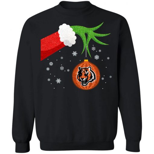 Christmas Ornament Cincinnati Bengals The Grinch Shirt