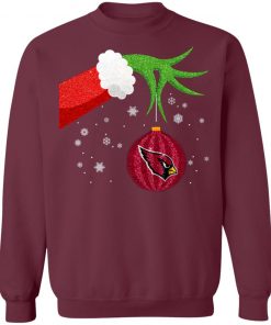 Christmas Ornament Arizona Cardinals The Grinch Shirt