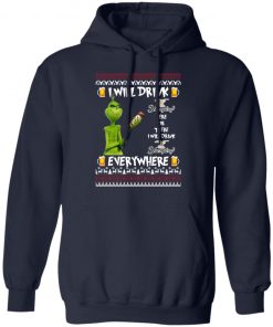 Grinch I Will Drink Yuengling Lager Here And There Everywhere Sweatshirt