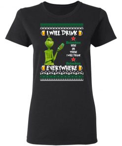 Grinch I Will Drink Heineken Here And There Everywhere Sweatshirt