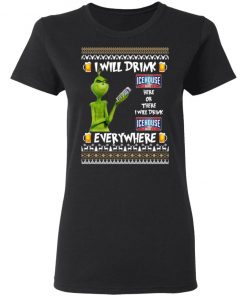 Grinch I Will Drink Icehouse Here And There Everywhere Sweatshirt