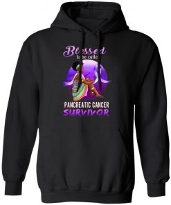 Blessed Pancreatic Cancer Survivor African American Womens T-Shirt