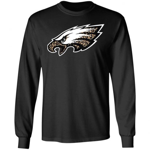 Philadelphia Eagles leopard layer shirt