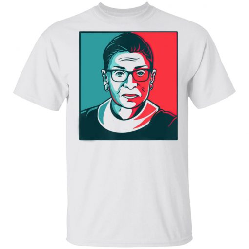 Ruth Bader Ginsburg RBG US Colors Feminism T-Shirt