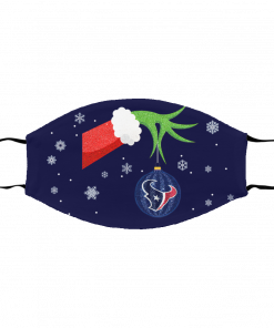 Christmas Ornament Houston Texans The Grinch Face Mask