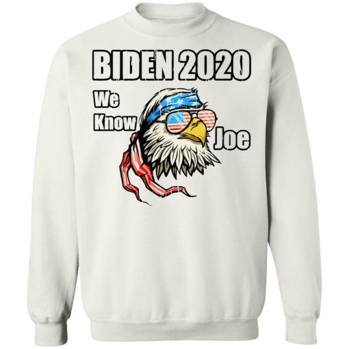 We Know Joe Biden Campaign Supporter Patriotic Eagle Shirt