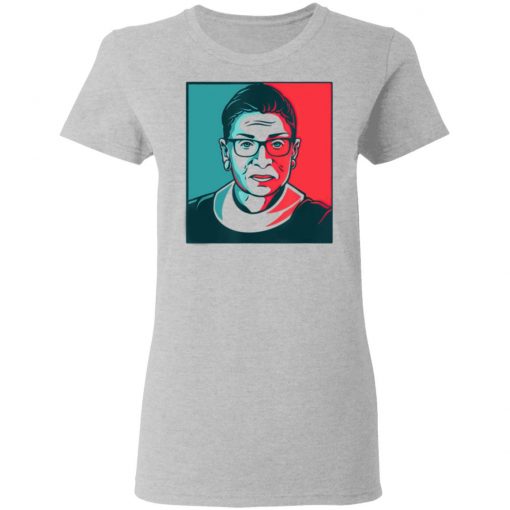 Ruth Bader Ginsburg RBG US Colors Feminism T-Shirt