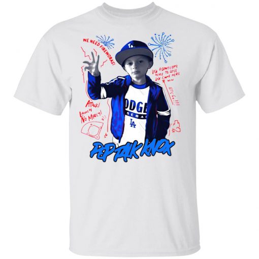 Pep Talk Knox Dodgers shirt