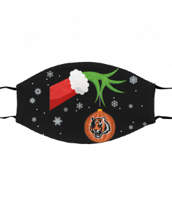 Christmas Ornament Cincinnati Bengals The Grinch Face Mask