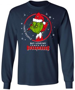 I Hate People But I Love My Tampa Bay Buccaneers Grinch Shirt