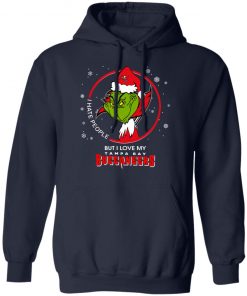 I Hate People But I Love My Tampa Bay Buccaneers Grinch Shirt