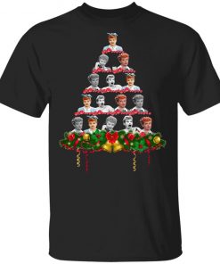 Lucille Ball Christmas tree sweatshirt