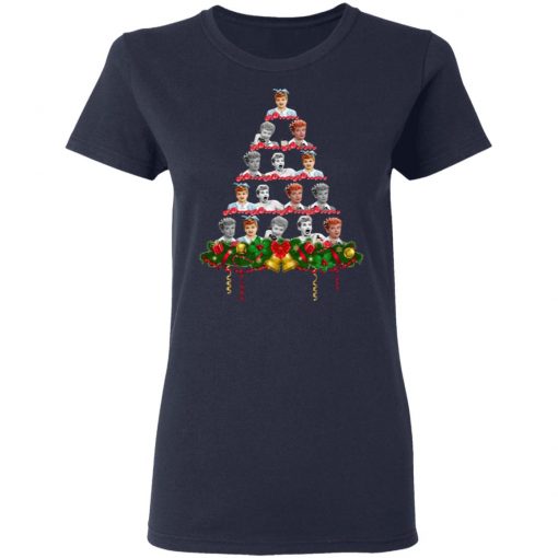 Lucille Ball Christmas tree sweatshirt