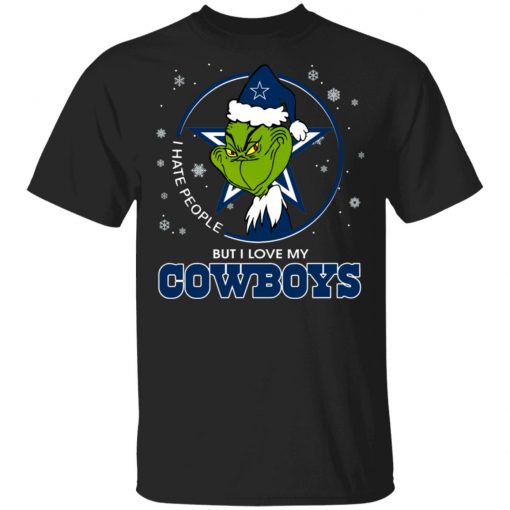 I Hate People But I Love My Dallas Cowboys Grinch Shirt - Q-Finder ...