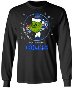 I Hate People But I Love My Buffalo Bills Grinch Shirt