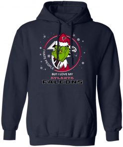 I Hate People But I Love My Atlanta Falcons Grinch Shirt