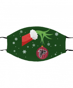 The Grinch Christmas Ornament Atlanta Falcons Face Mask