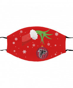 The Grinch Christmas Ornament Atlanta Falcons Face Mask